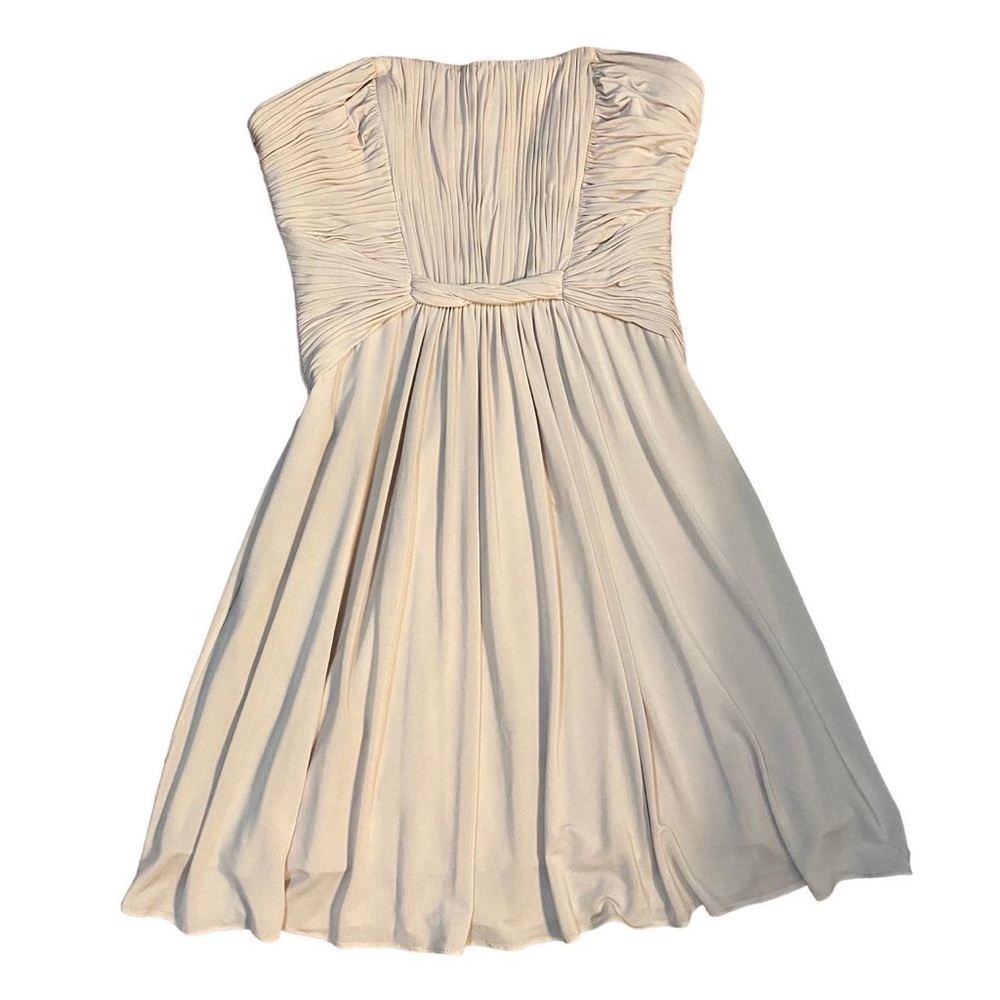 BCBGMAXAZRIA Mocha Mini Dress ⋆｡‧₊°♱༺𓆩❦︎𓆪༻♱༉‧₊˚.